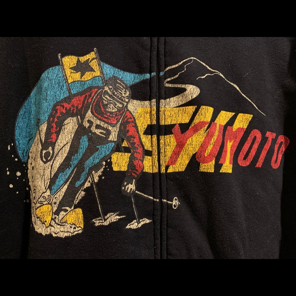 VINTAGE LUCKY BRAND MEN'S ZIP HOODIE